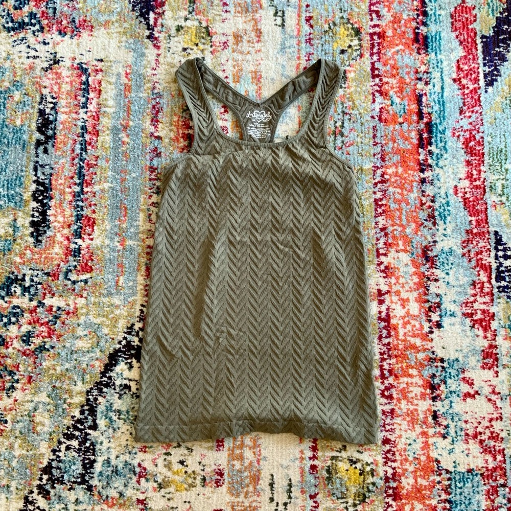 Free People Cut Out Racer Tank - Picture 4 of 4